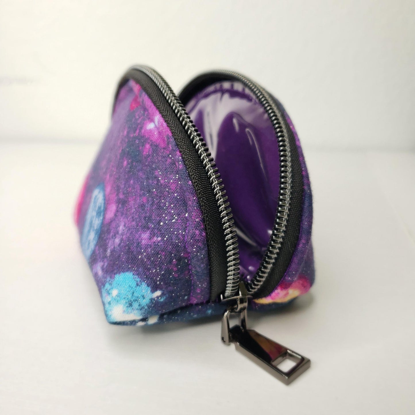 Purple Galaxy Clam Shell Cosmetics Makeup Toiletries Accessories Gift Set