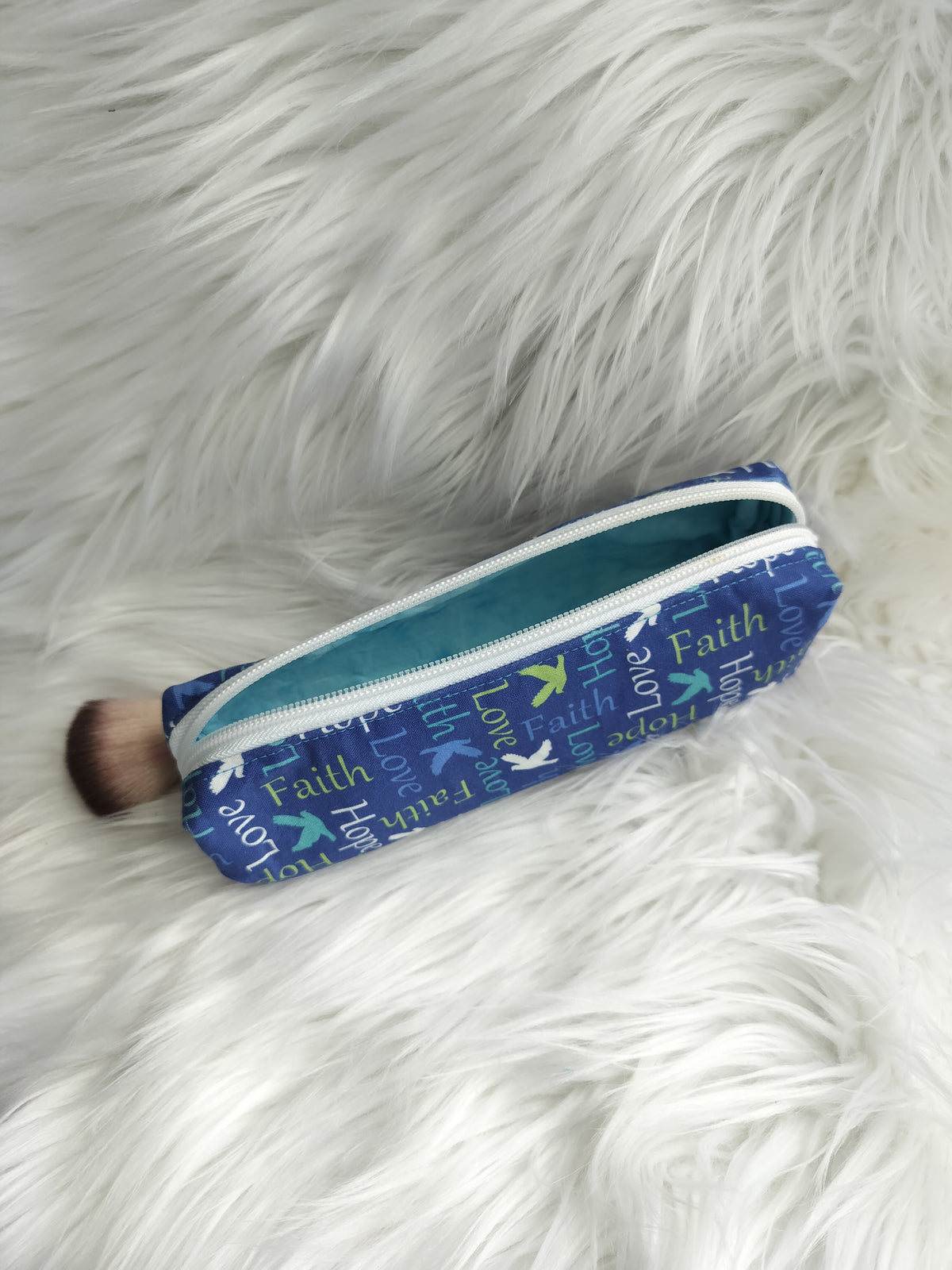 Makeup Bags Love Faith Hope Box