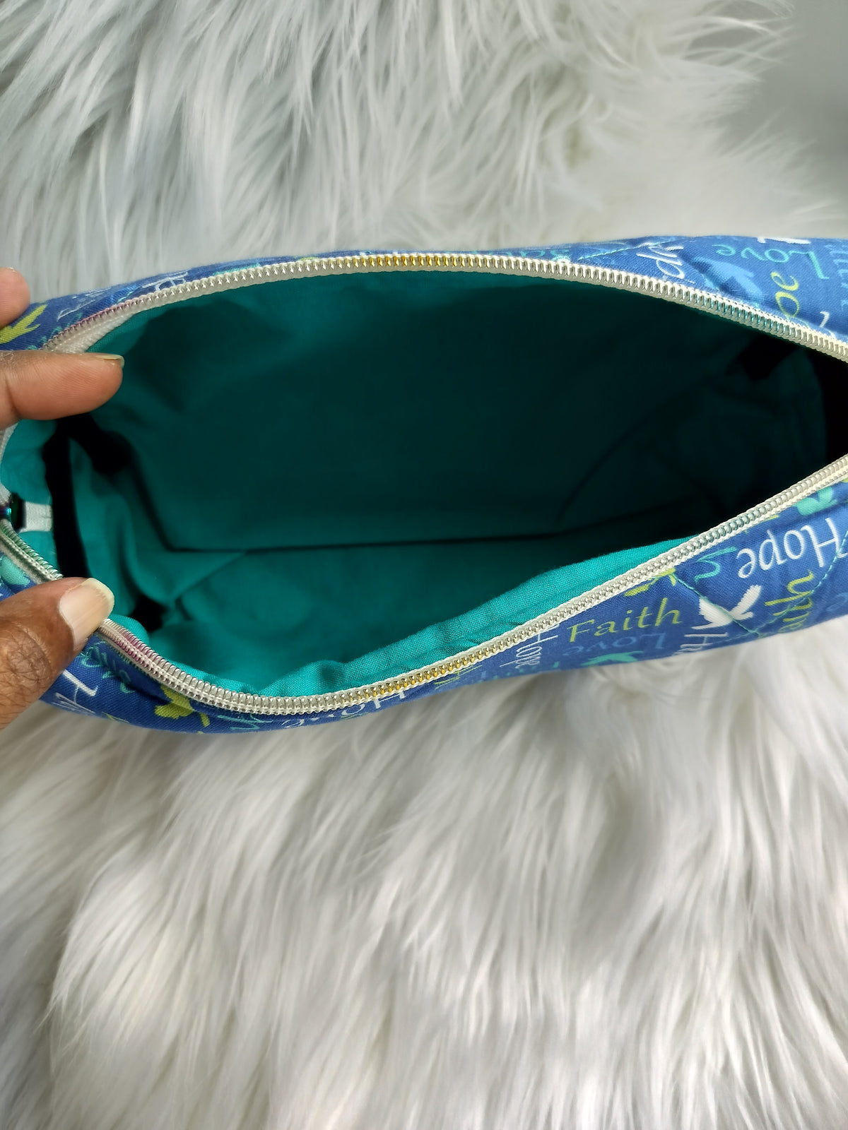 Makeup Bags Love Faith Hope Box