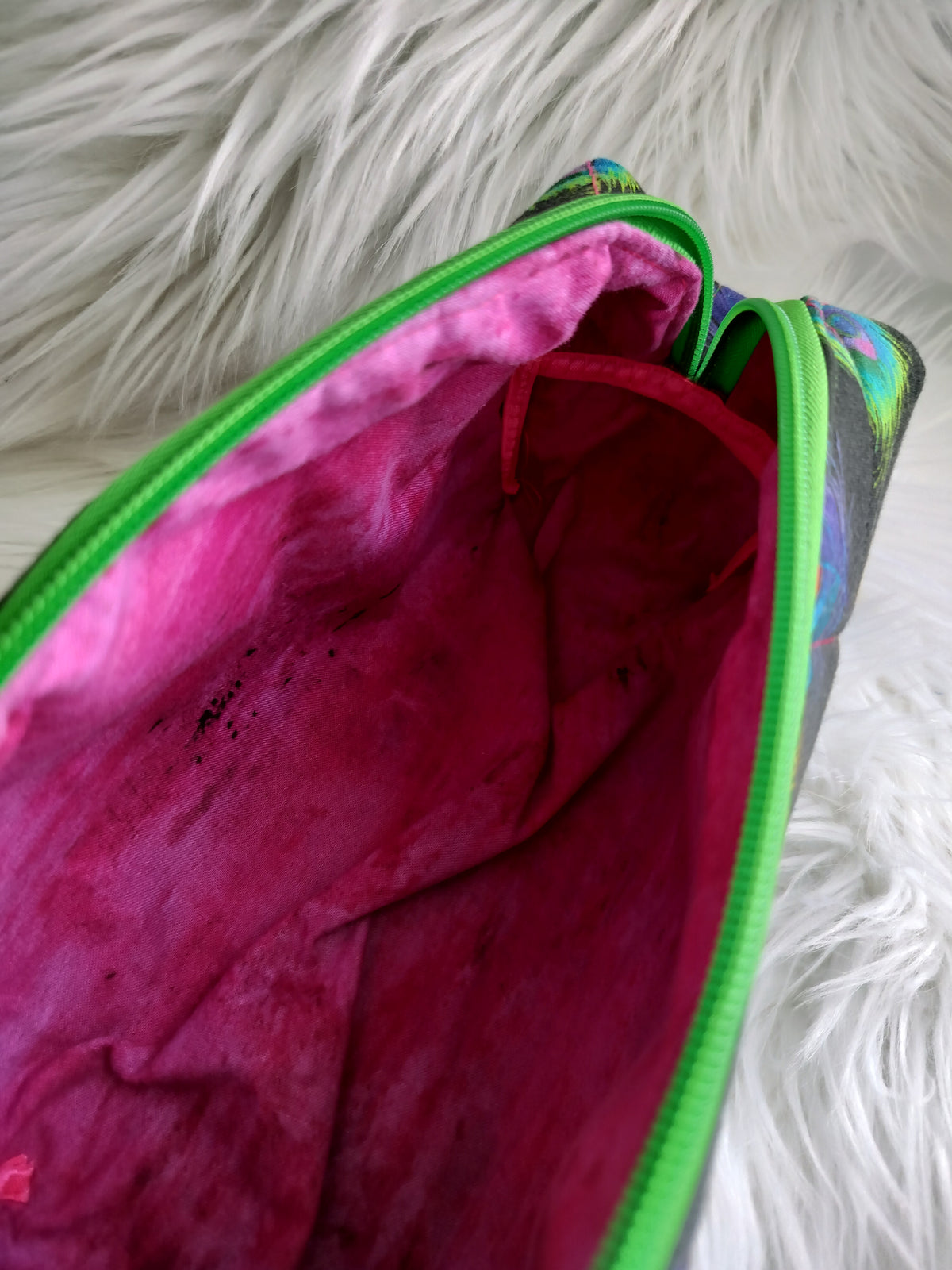 Makeup Bags Peacock, Feathers