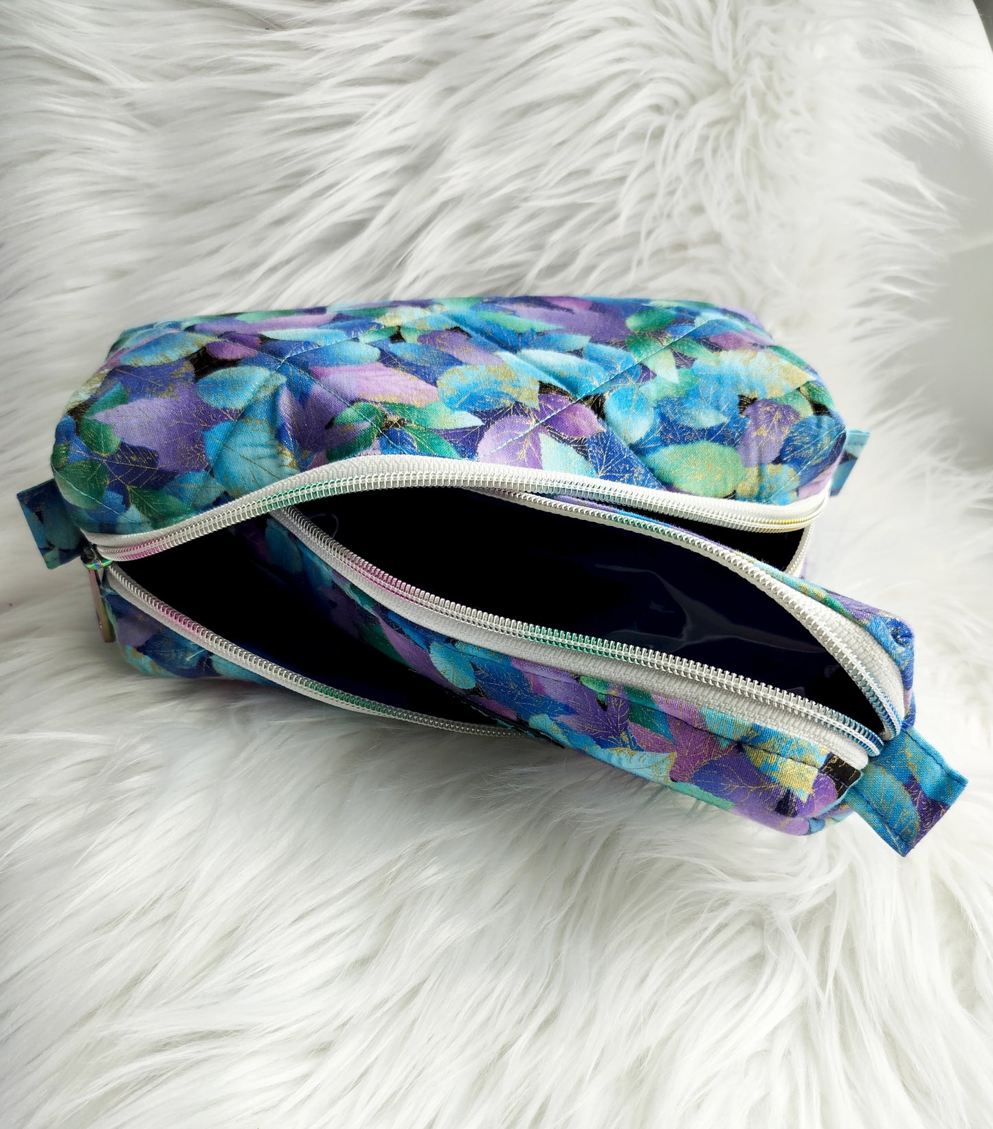 Makeup Bags Colorful Leaves