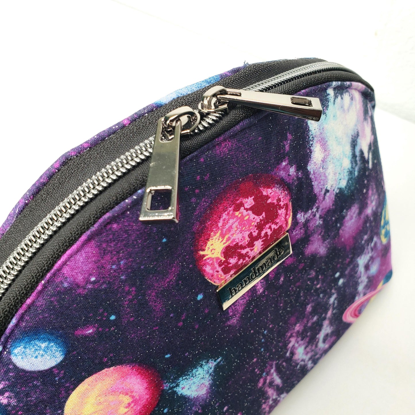Purple Galaxy Clam Shell Cosmetics Makeup Toiletries Accessories Gift Set