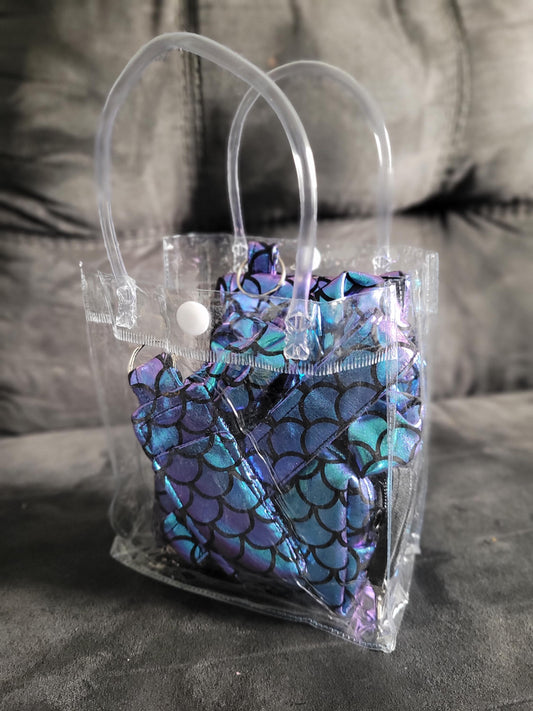 Accessories Gift Set: Mini Pouch, Wallet, Keychain Wristlet, Scrunchies variety of options