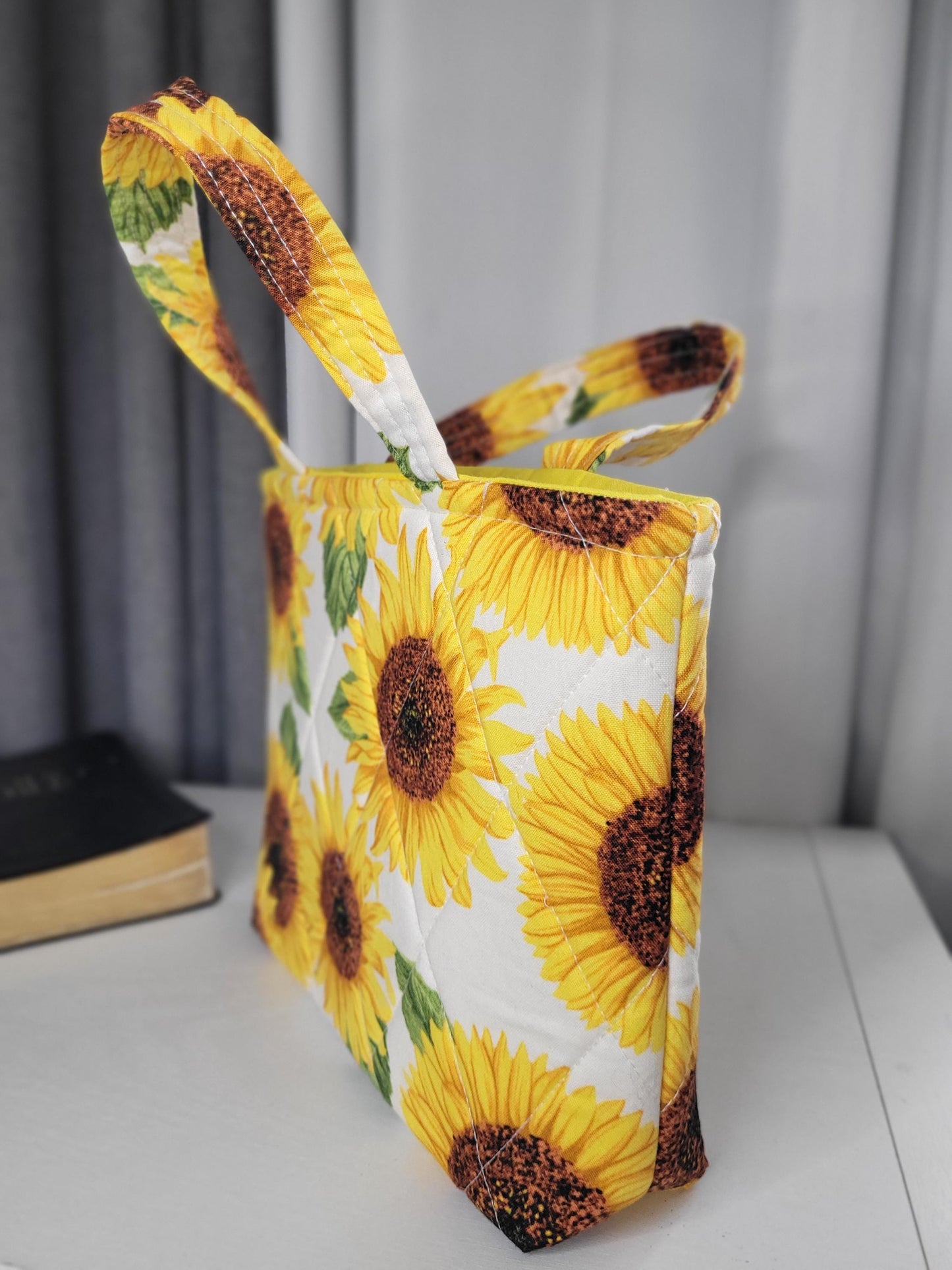 Mini Tote Bible Tote Book sleeve with handles